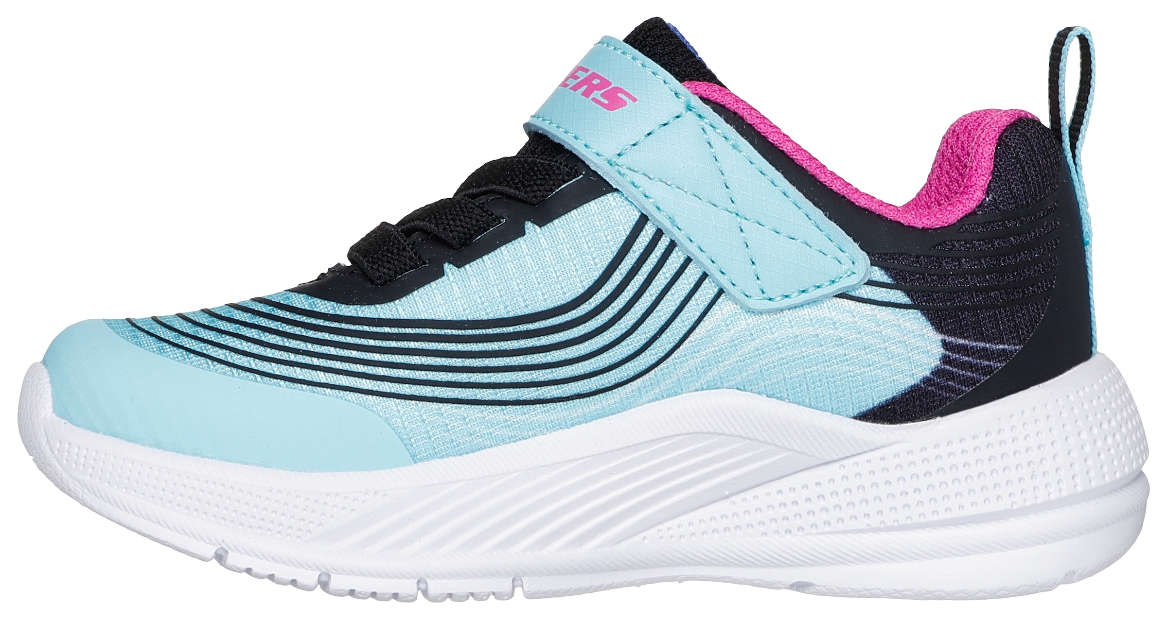 Skechers Kids Sneaker »MICROSPEC ADVANCE«, Babyschuh, Klettschuh, Kinderschuh mit Gummizug