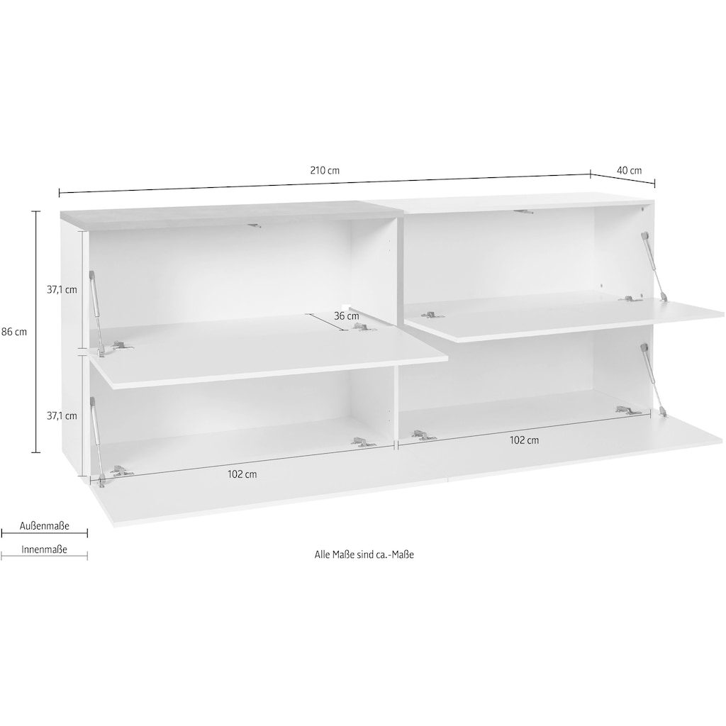 INOSIGN Sideboard »Zet«