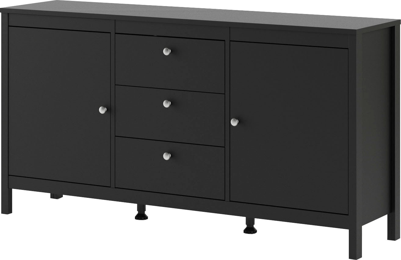 Home affaire Sideboard »Madrid, Aufbewahrung, Schubladenschrank, Sideboard,«, mit 2 Türen und 3 Schubladen, Breite 151 cm, Höhe 80 cm