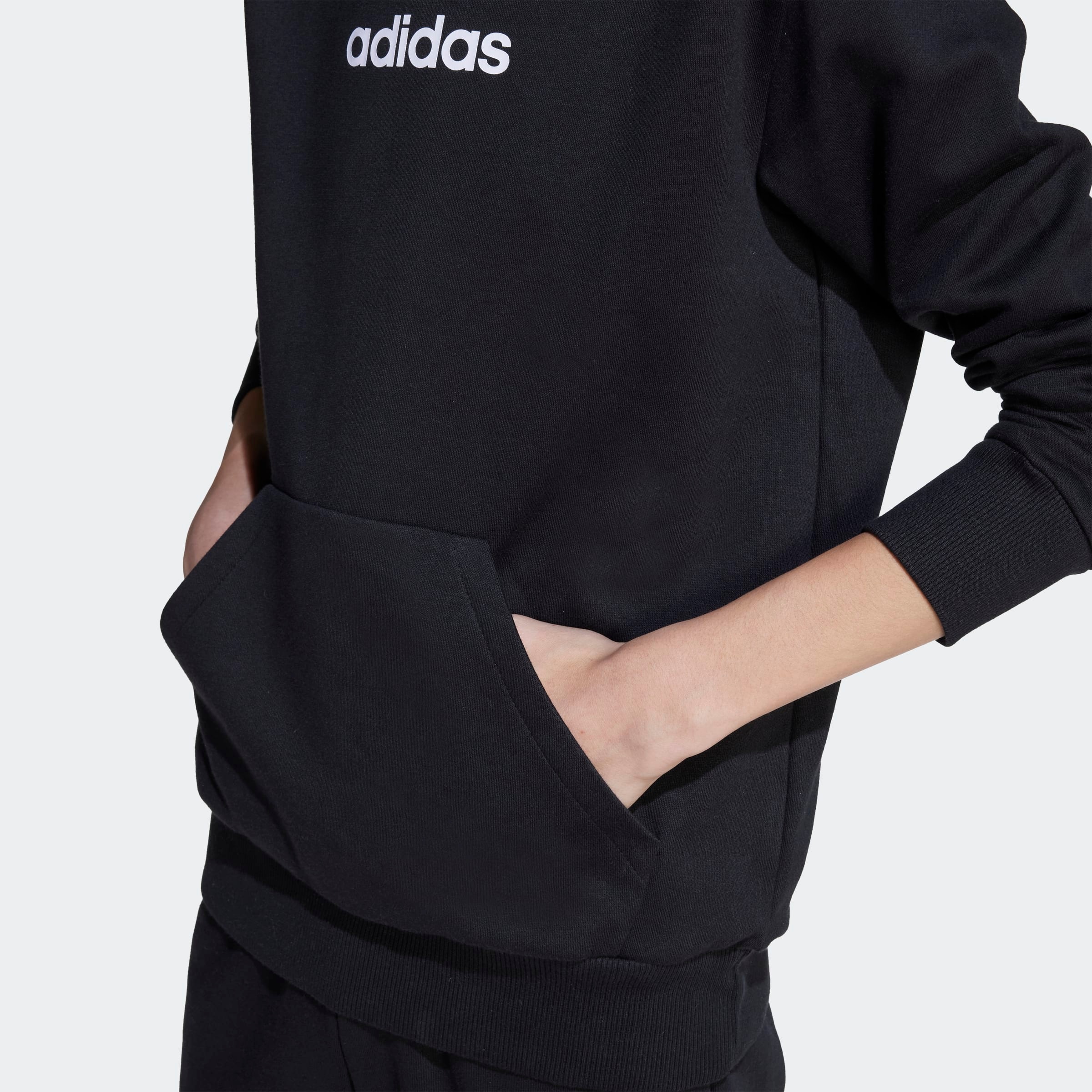 adidas Sportswear Kapuzensweatshirt »J LIN FL HD«
