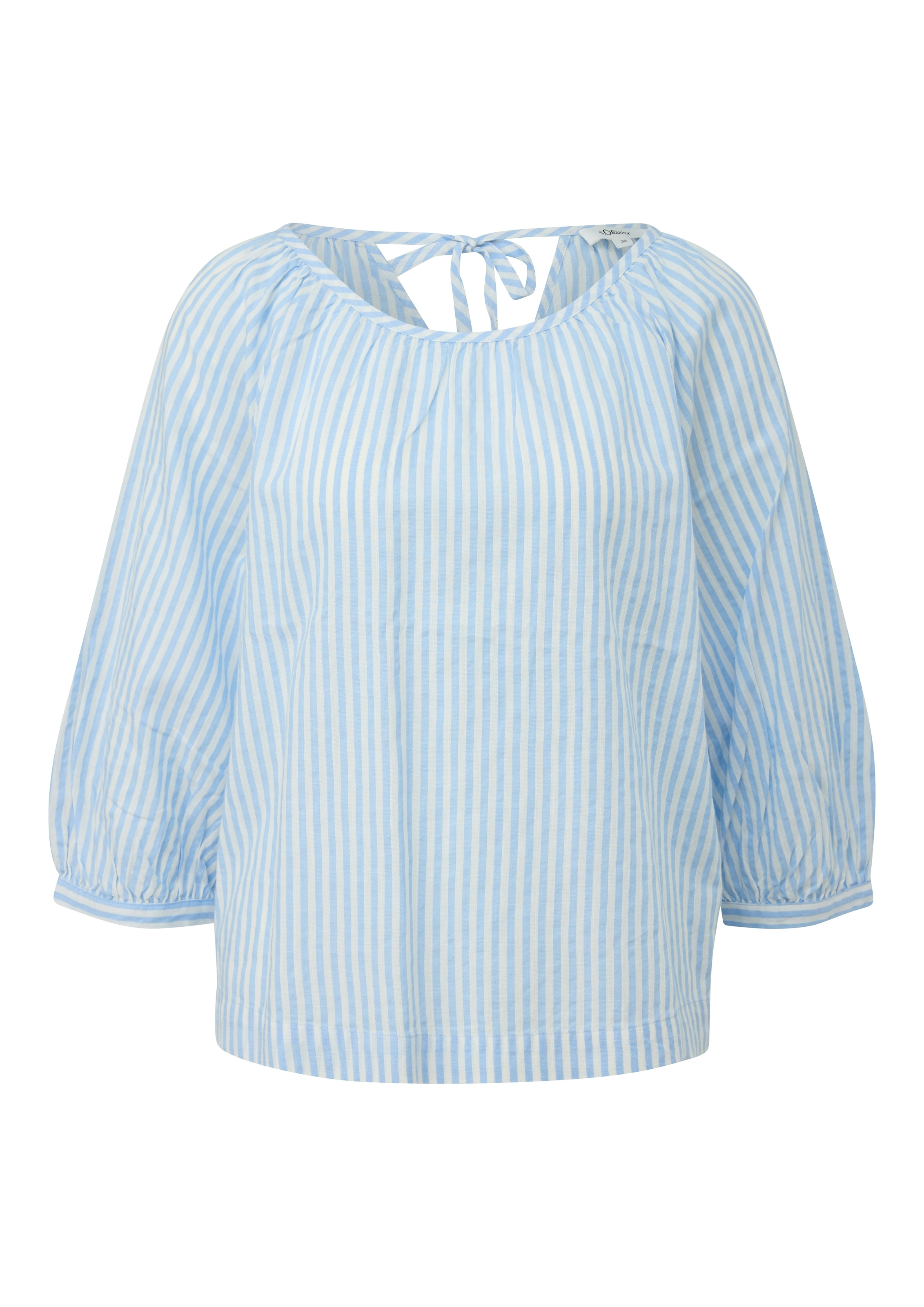 s.Oliver Klassische Bluse mit Streifen Muster