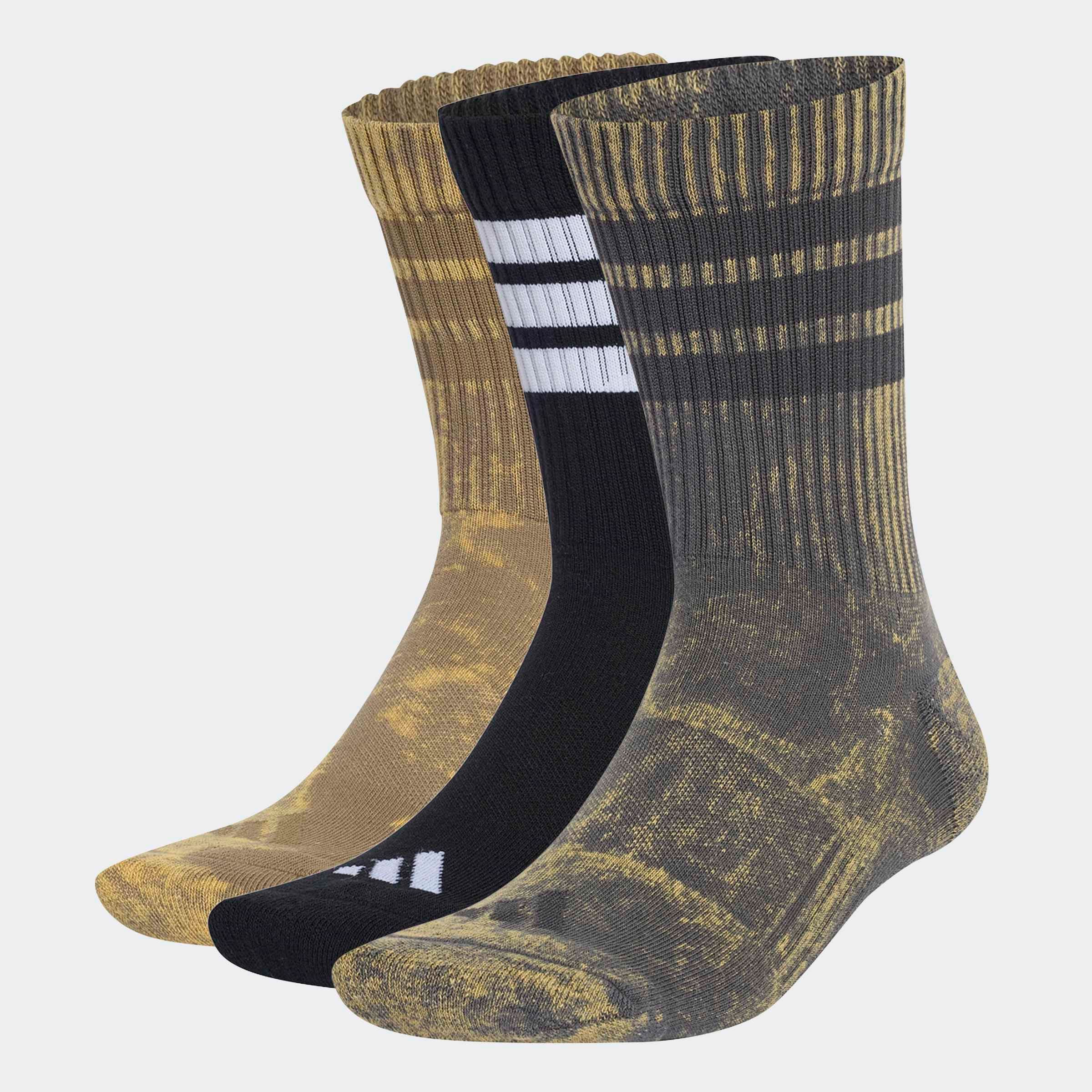 Adidas Herren Socken 3s C Crw Wsh 3p, Größe 37-39 In Braun
