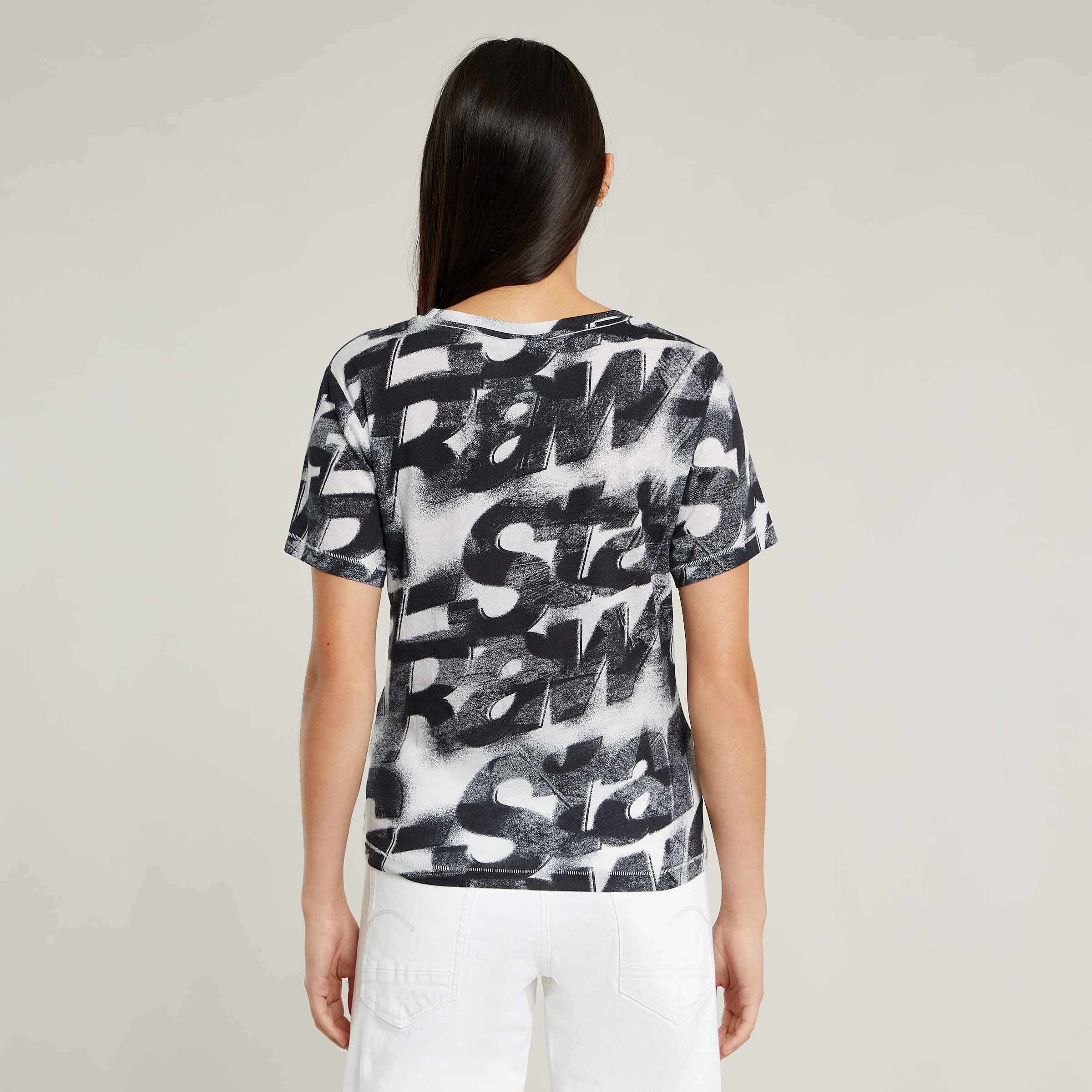 G-STAR T-Shirt »Sprayed Letters«, mit Allover-Print