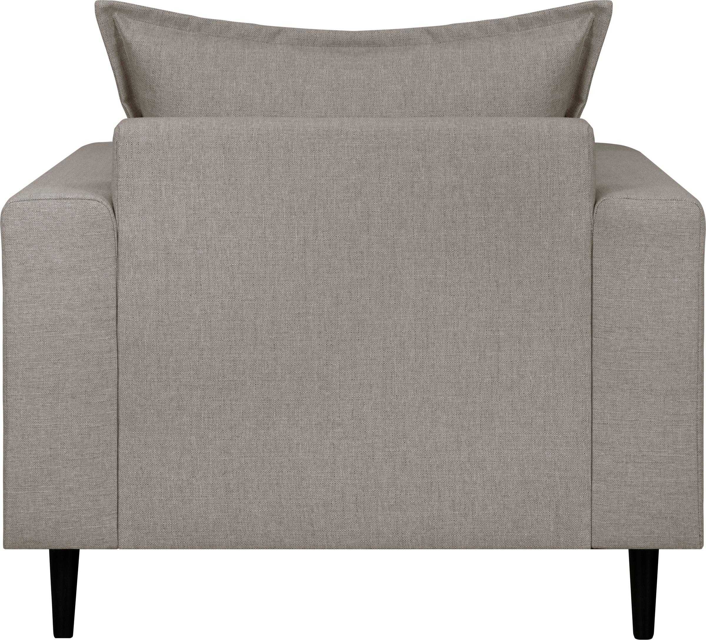 Home affaire Sessel »VEYRAS Loungesessel, Maße B/T/H: 95/84/76 cm«, mit Wellenunterfederung, incl. Kissen
