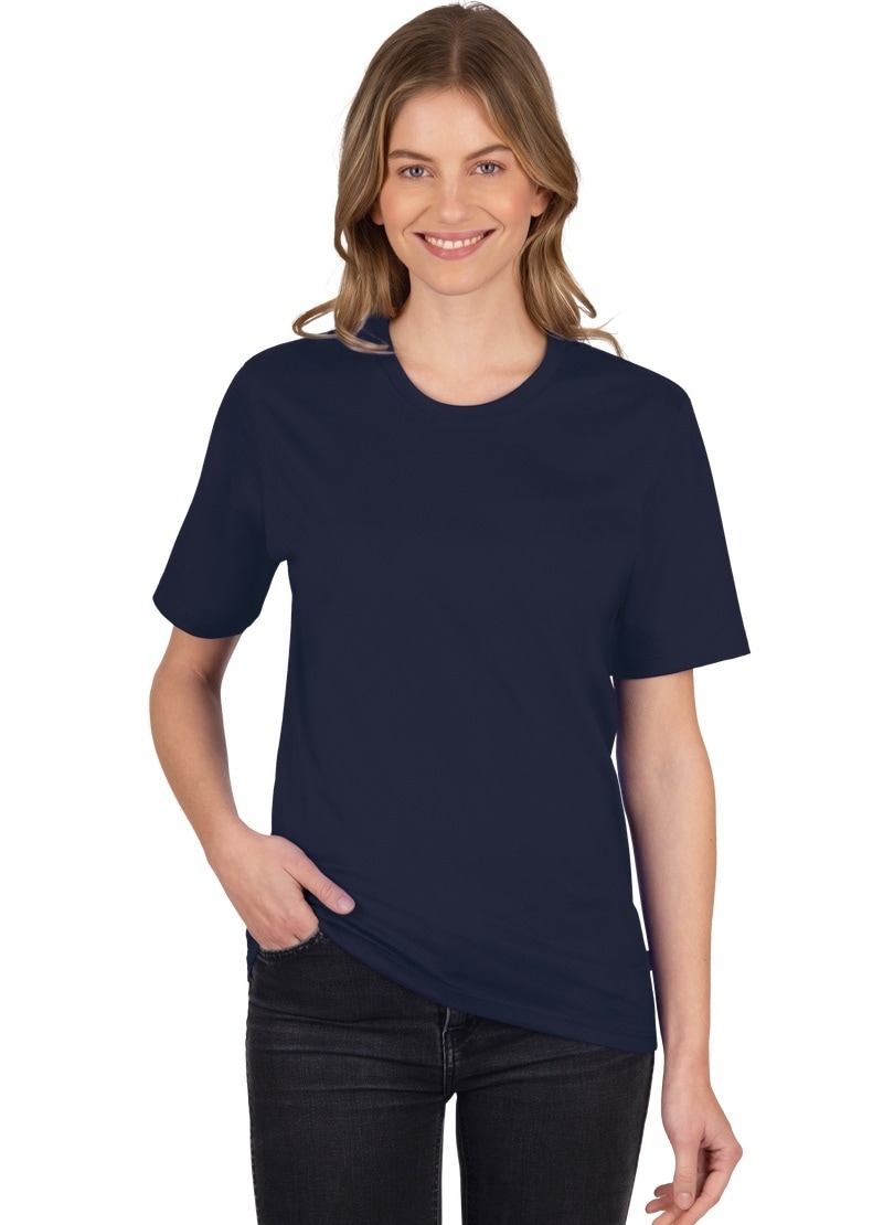 Baumwolle« ♕ Trigema T-Shirt »TRIGEMA bei DELUXE T-Shirt