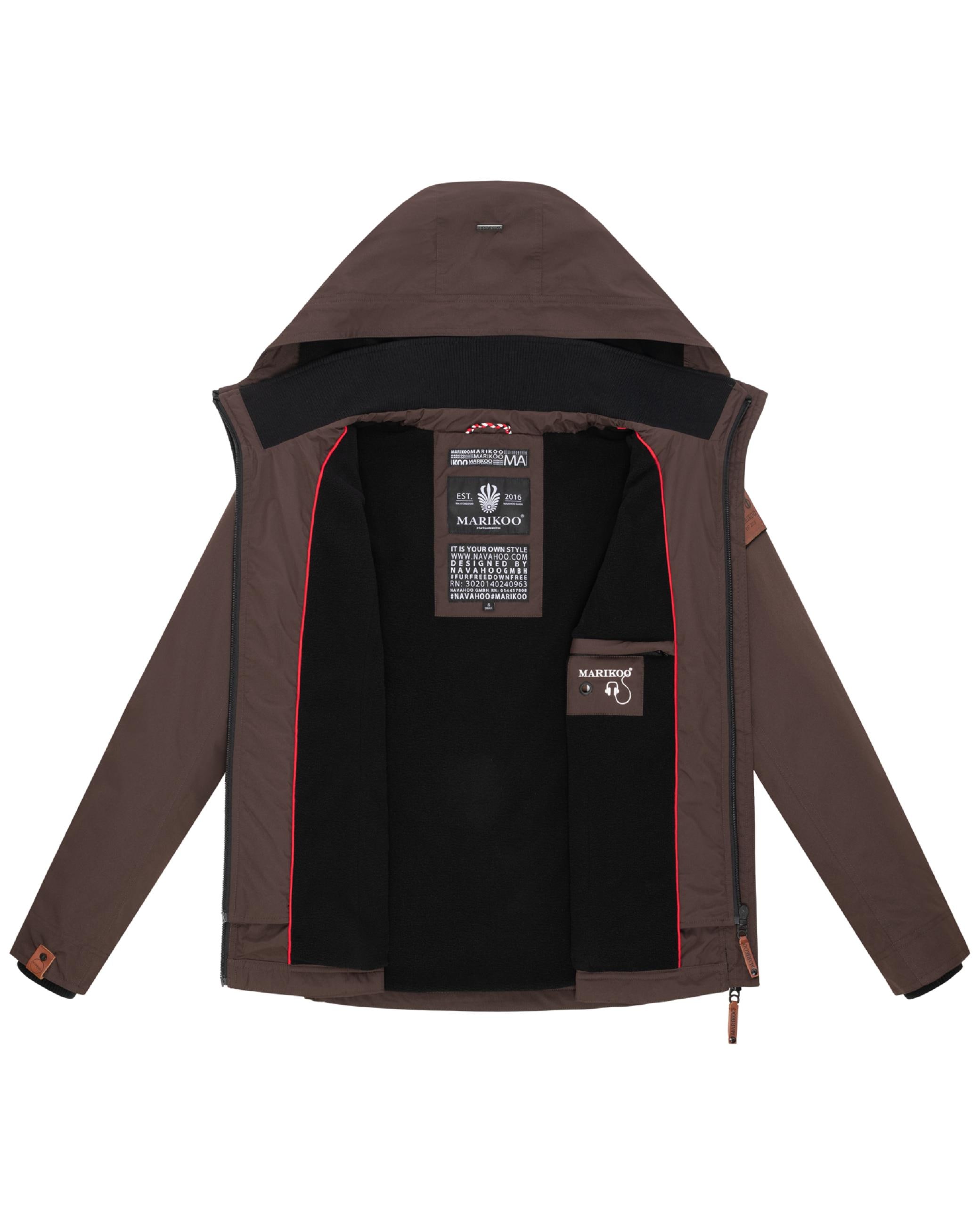 Marikoo Outdoorjacke »Übergangsjacke Erdbeere«