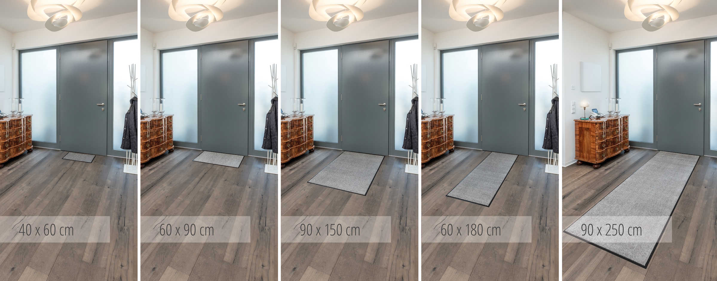 ASTRA Fußmatte »Proper Tex 618« rechteckig 9 mm Höhe Schmutzfangmatte, auch als Läufer, waschbar, In -und Outdoor geeignet