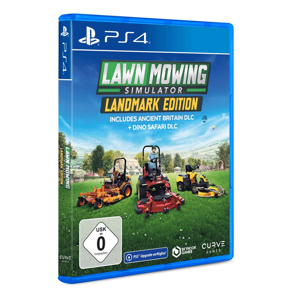 Curve Digital Spielesoftware »Lawn Mowing Simulator: Landmark Edition - Rasenmäher Simulator«, PlayStation 4
