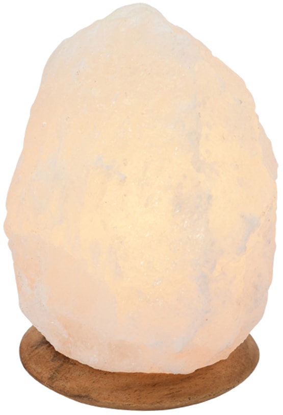ca. mit Stein HIMALAYA Handgefertigt Garantie online XXL »Rock«, 3 2-3kg Unikat, ca.18 cm, - Salzkristall-Tischlampe DREAMS SALT Jahren H: | kaufen ein jeder