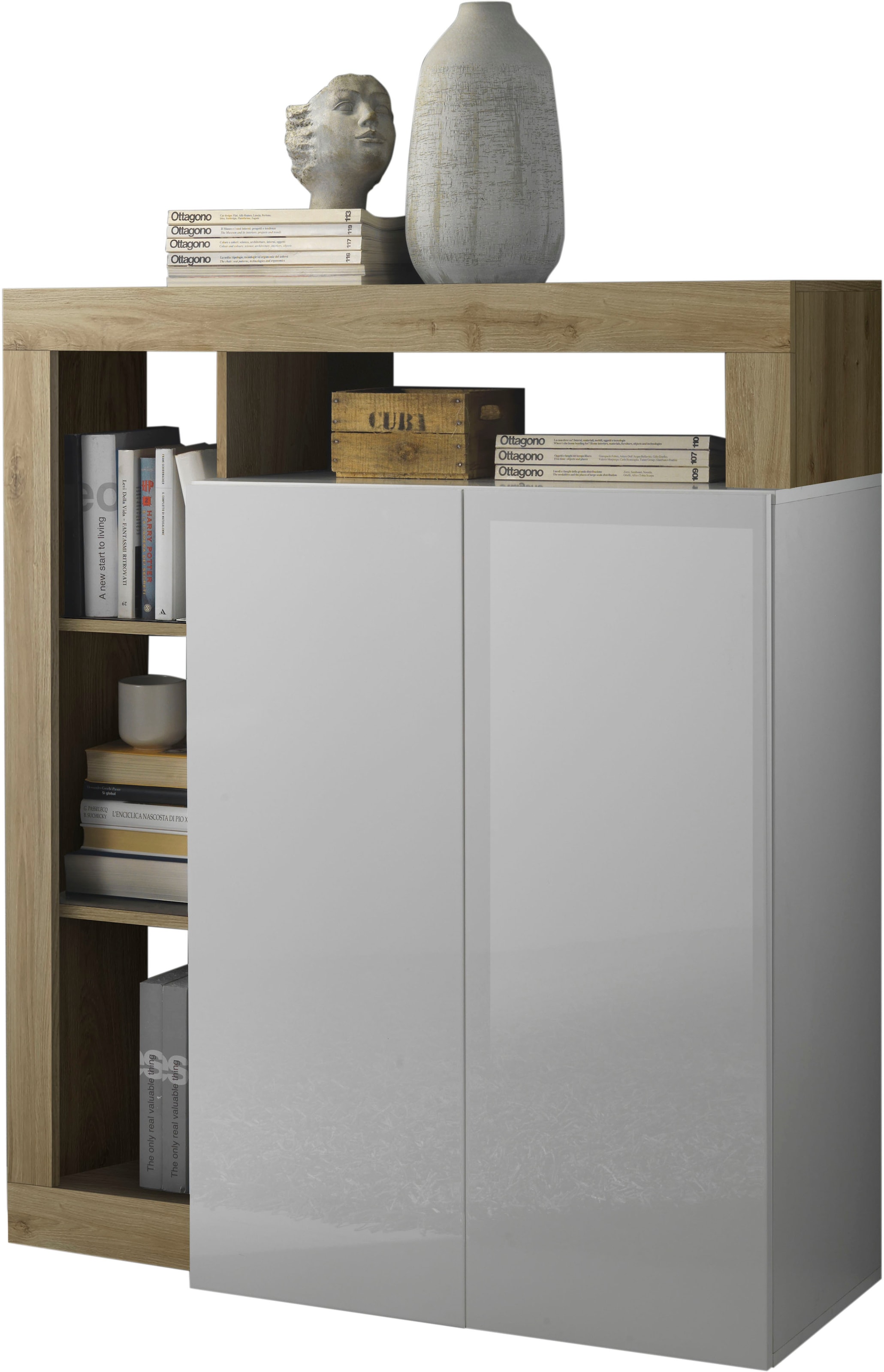 INOSIGN Highboard »Hamburg«, Breite 108 cm