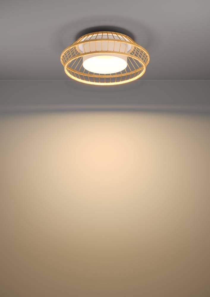 EGLO Deckenleuchte »YUKU-Z« LED-Modul 1 Stk. RGB | warmweiß - kaltweiß ZigBee, App und Sprachsteuerung Alexa, RGB, dimmbar, Ø 46 cm