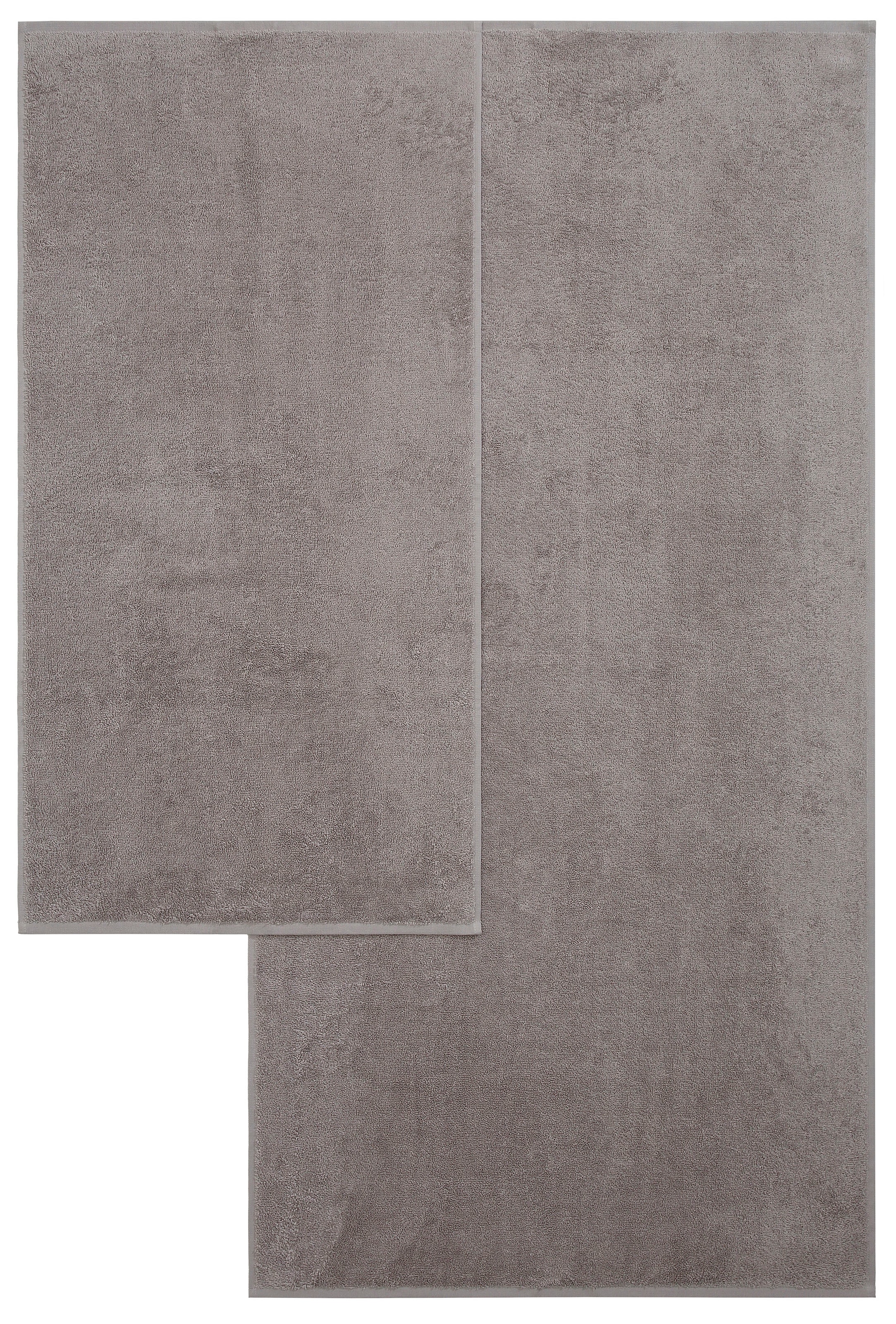 my home Handtuch Set »Merida, 4 Duschtücher 70x140cm, 4 Handtücher 50x100cm« 8 Frottier kuschelig weich, einfarbig, 100% Baumwolle