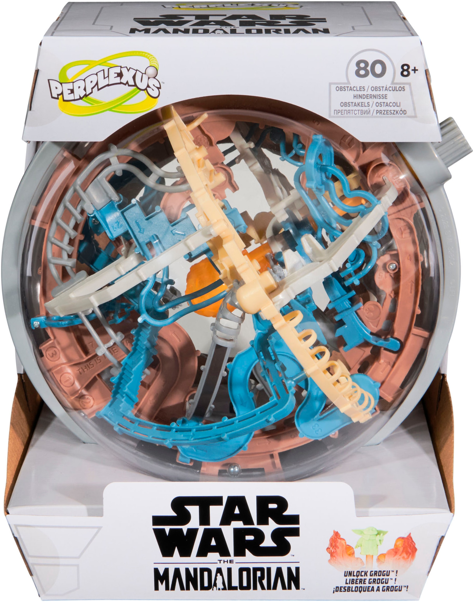 Spin Master Spiel "Perplexus Star Wars - The Mandalorian, mit 80 Hindernissen"