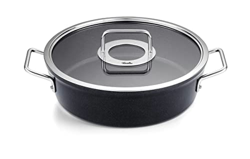 Fissler Topf-Set »Adamant®« Set, Kochtopf 20 + Bratentopf 24 + Stielkasserolle 18cm oD, 3 Stk. tlg. Aluminium