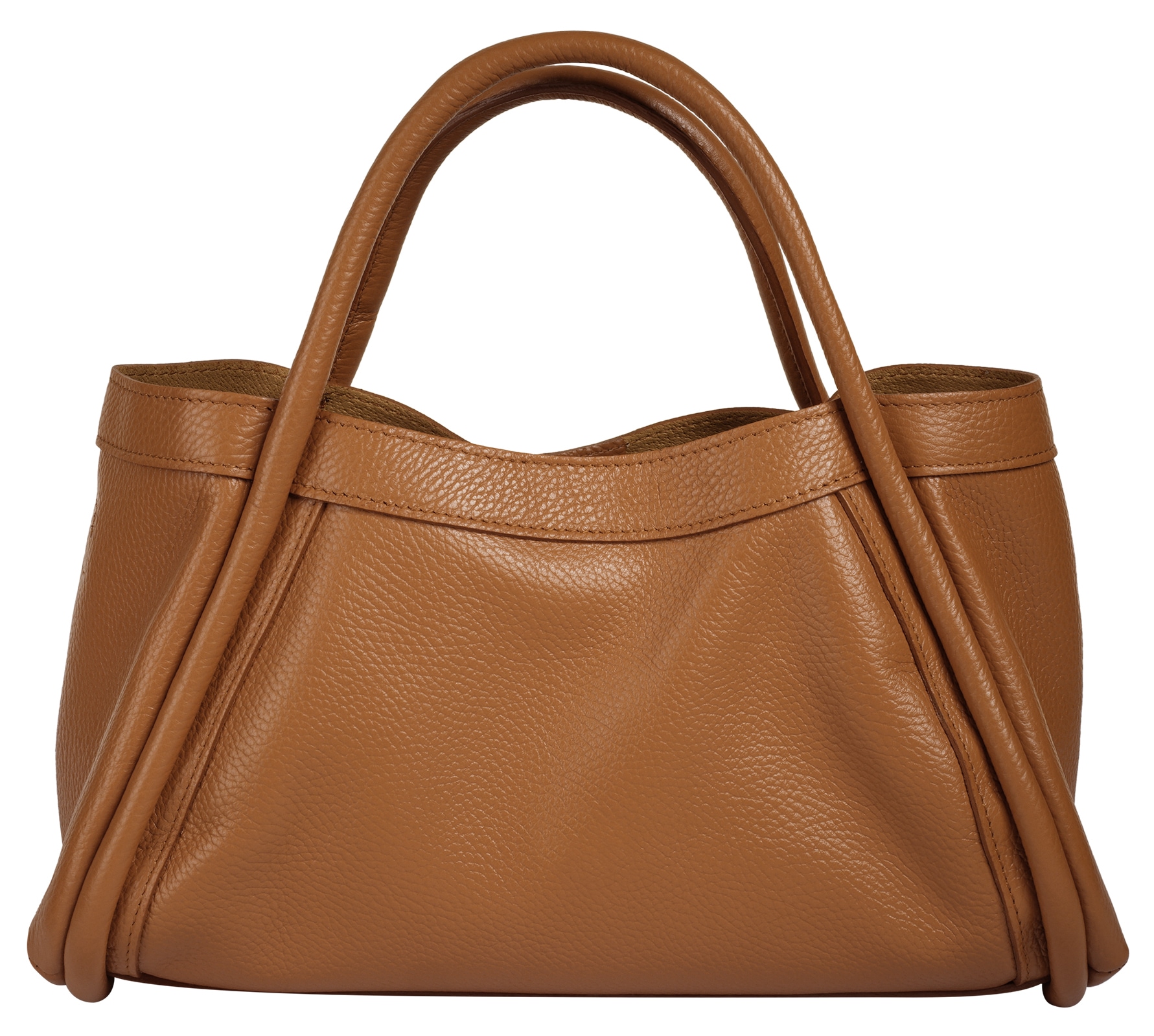 Cluty Henkeltasche »2 in 1«, echt Leder, Made in Italy