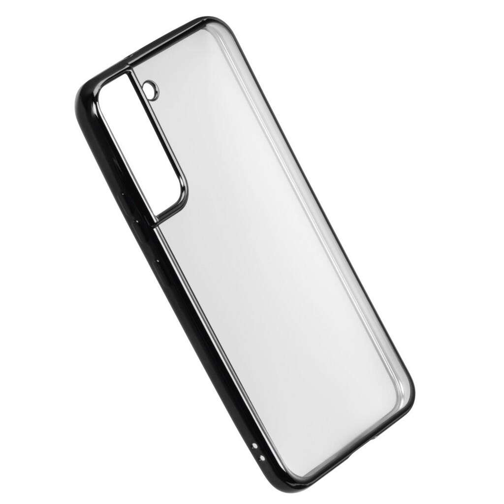 Hama Smartphone-Hülle »Cover "Clear&Chrome" für Samsung Galaxy S22 (5G), Smartphonehülle«, Samsung Galaxy S22 5G