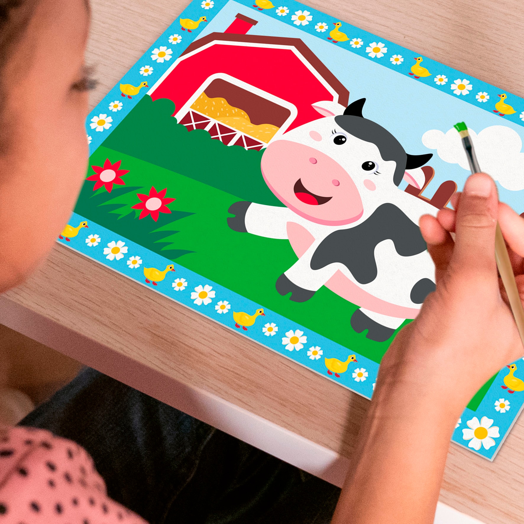Ravensburger Malen nach Zahlen »Auf dem Bauernhof«, Made in Europe