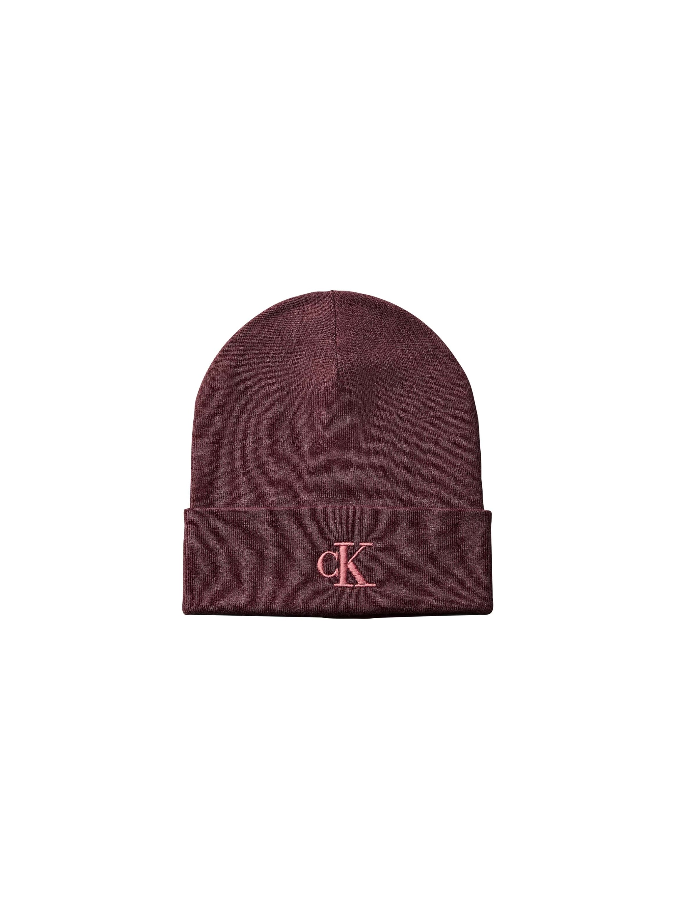 Calvin Klein Beanie »CK FINE RIB BEANIE« Regular fit mit Markenlogo