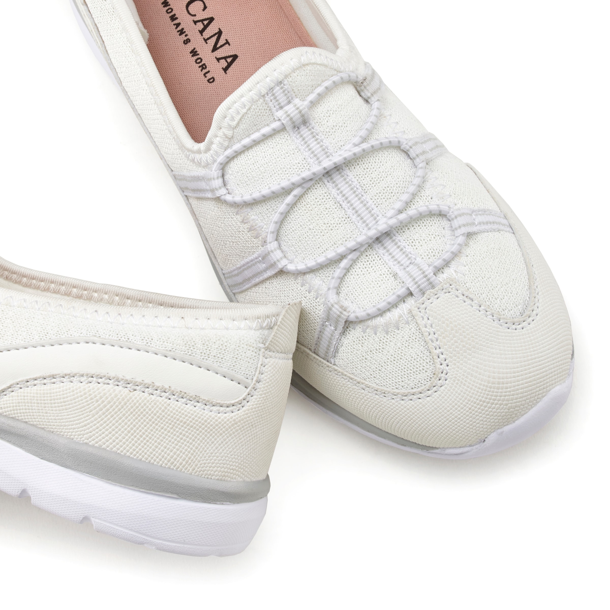 LASCANA Sneaker, Halbschuh, Freizeitschuh, Slipper, Slip On Sneaker VEGAN