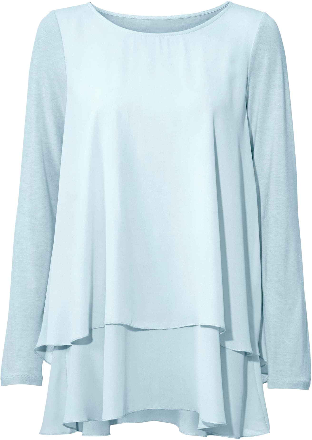 heine Rundhalsshirt »Rundhals-Shirt«, (1 tlg.)