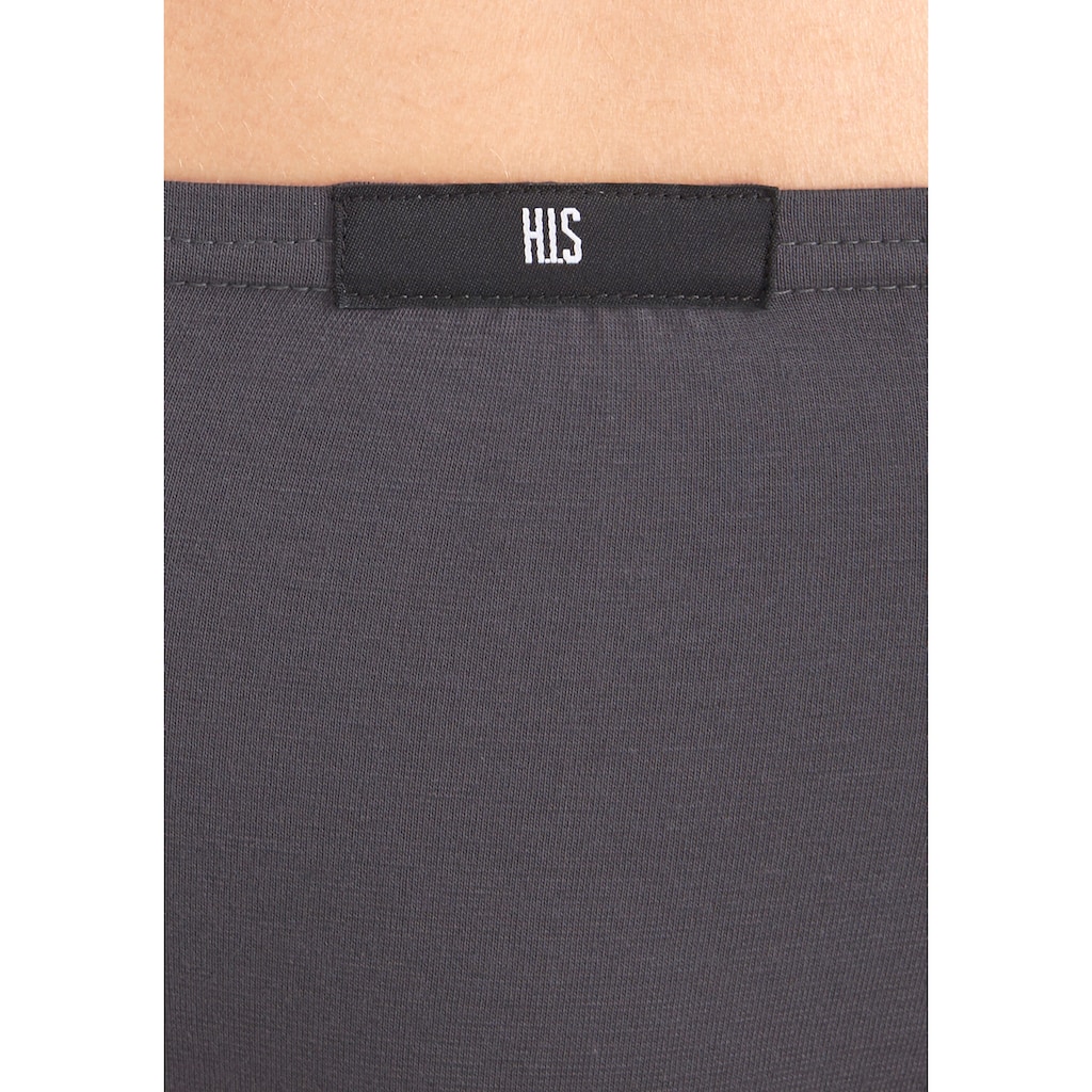 H.I.S Slip, (Packung, 10 St.), mit H.I.S Label vorn