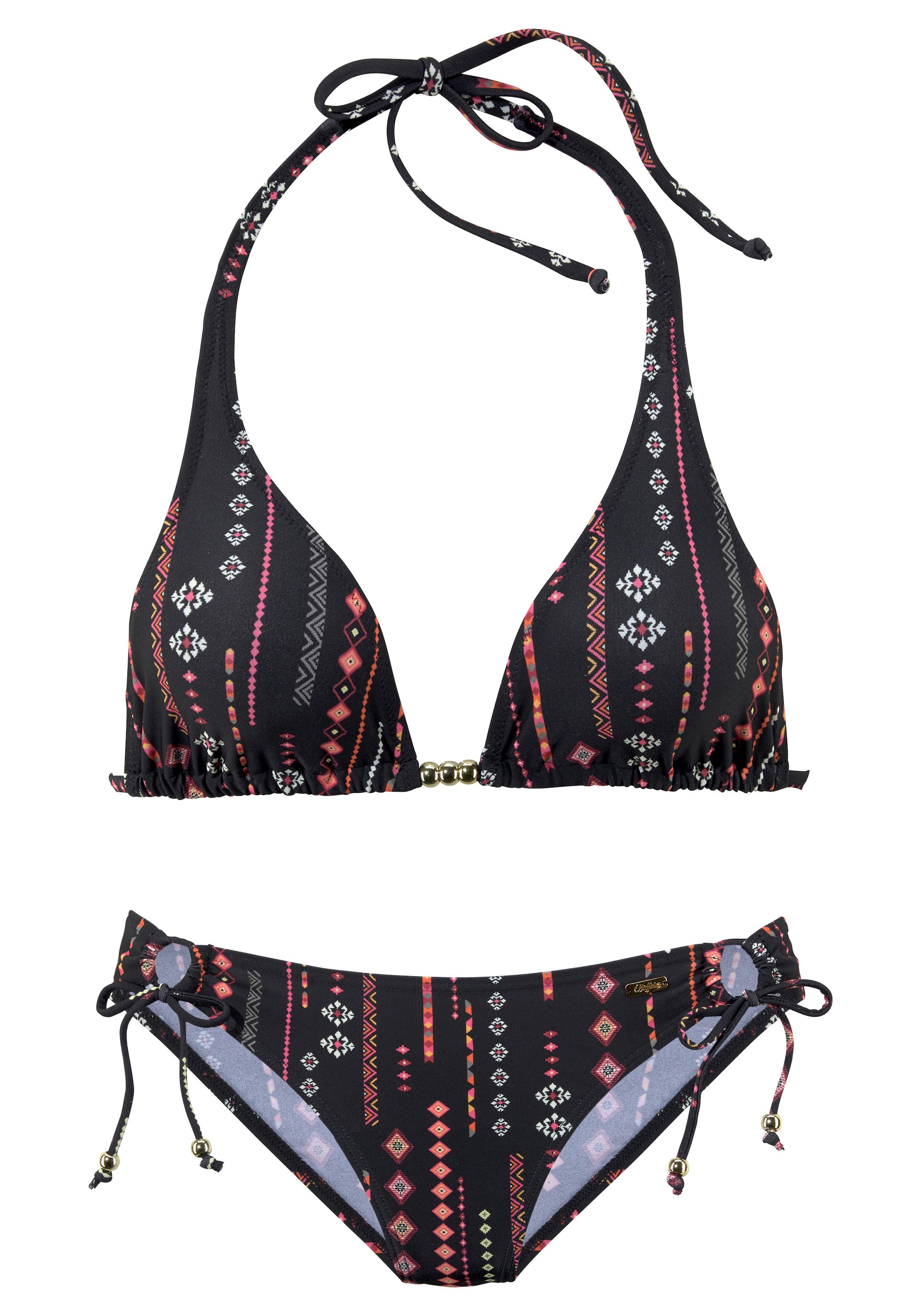 Buffalo Triangel-Bikini, mit Perlen-Accessoires