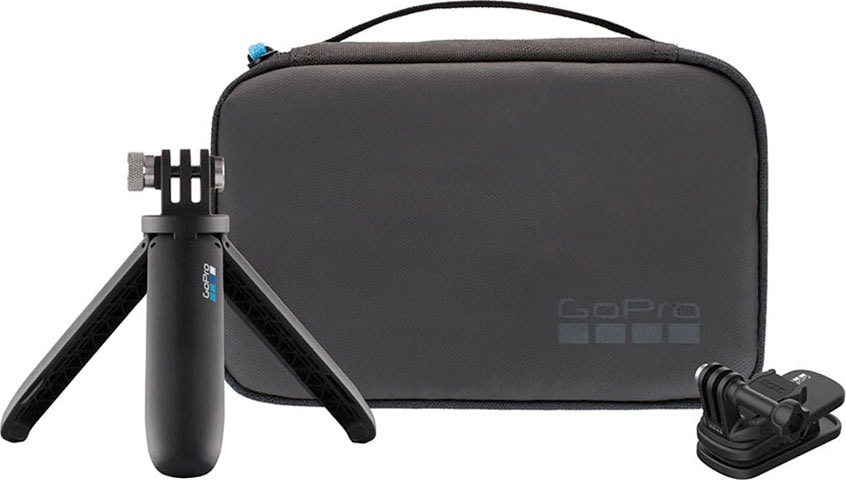 GoPro Action Cam »Reise-Kit«, Shorty + Magnetischer Drehclip + Kamera-Case