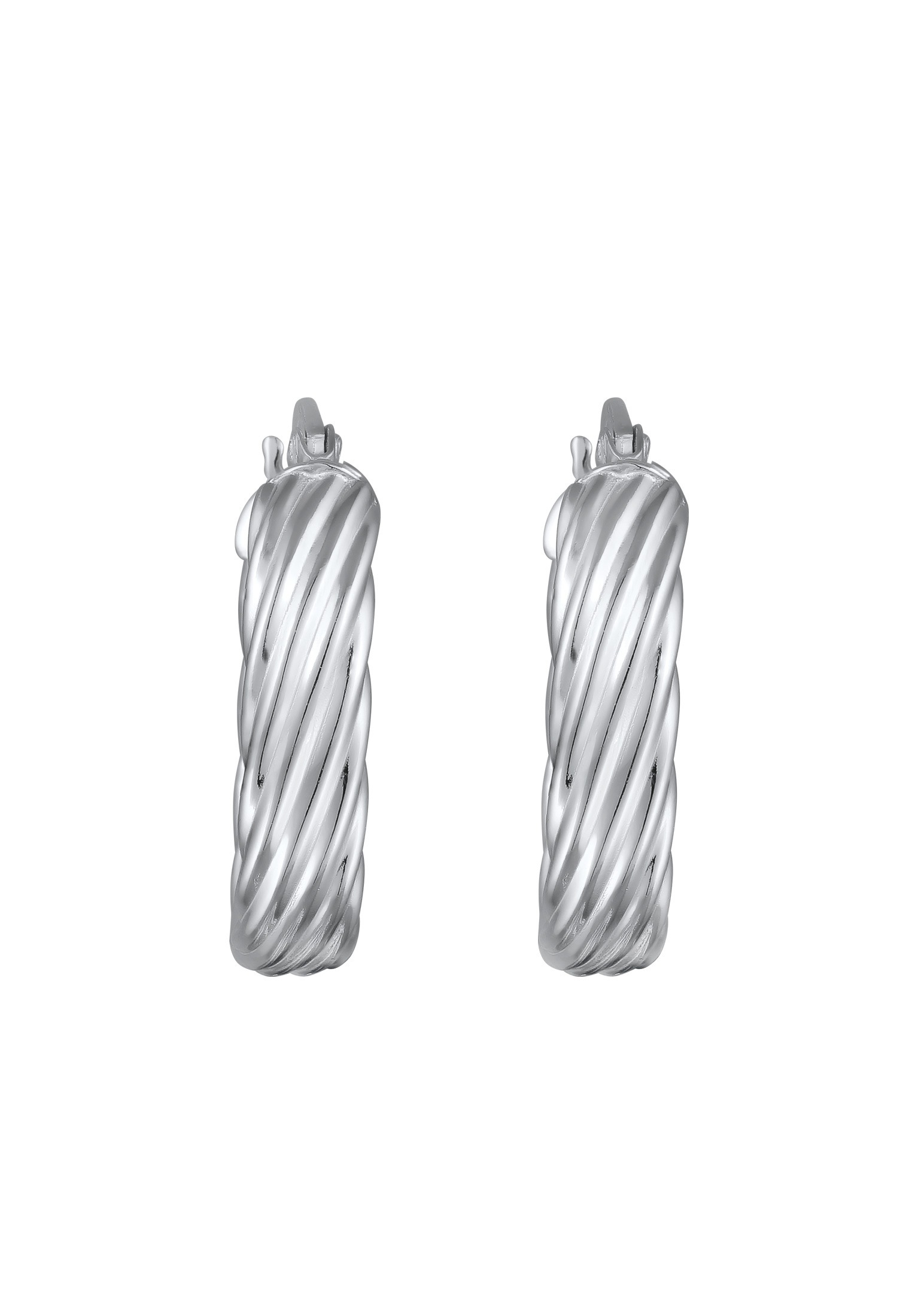 Elli Paar Creolen »Ohrringe Creolen Twisted 925 Sterling Silber«