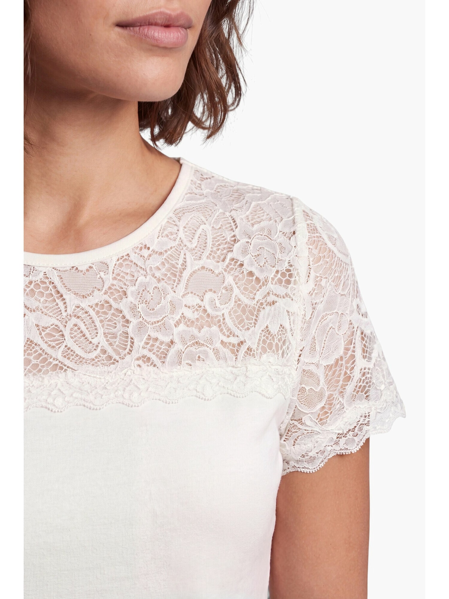 Nübler Dirndlbluse »Trachtenshirt Bailey«