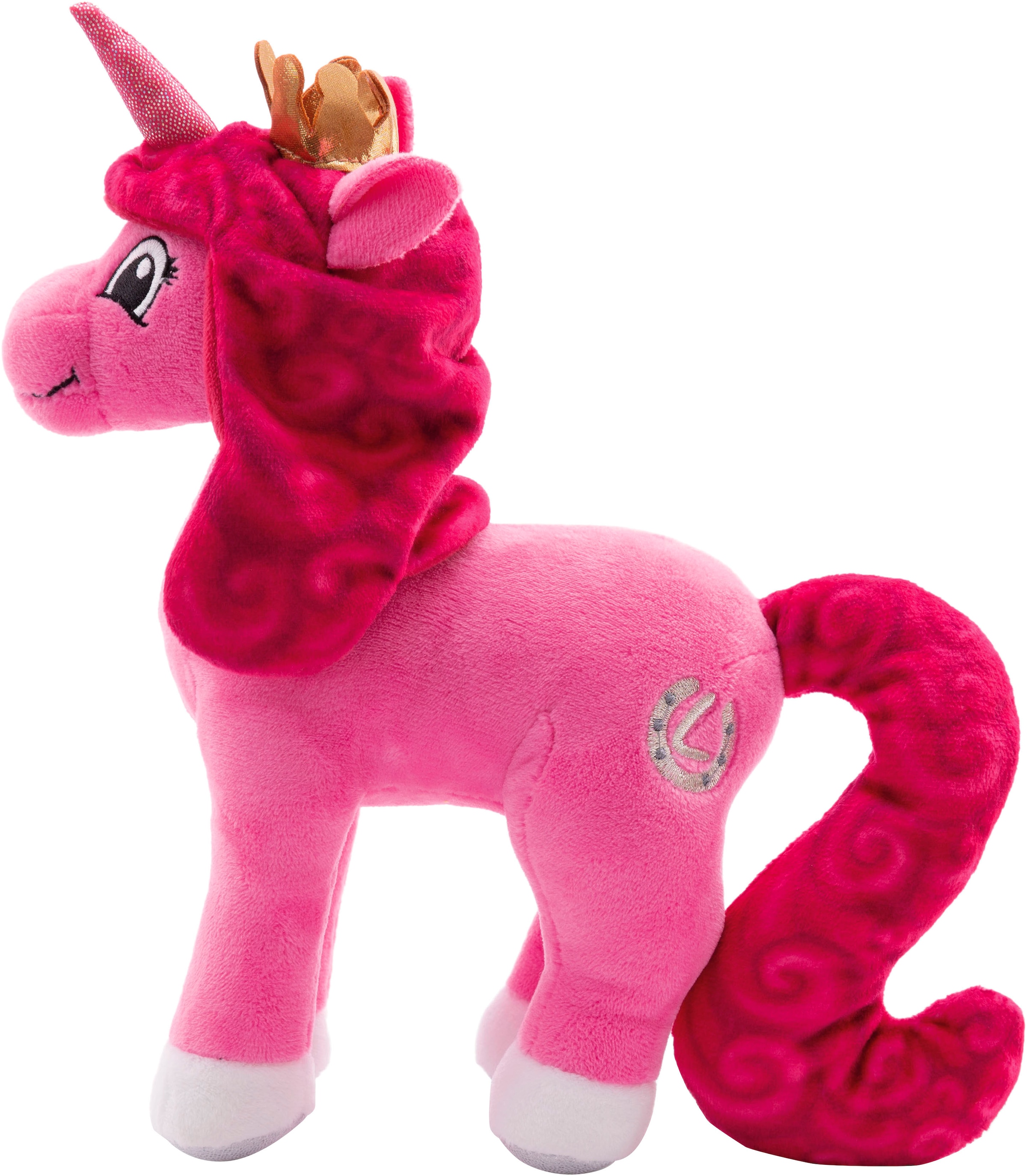 Nici Kuscheltier »Lissy PONY, Einhorn Selina rosa-pink, 22 cm stehend«