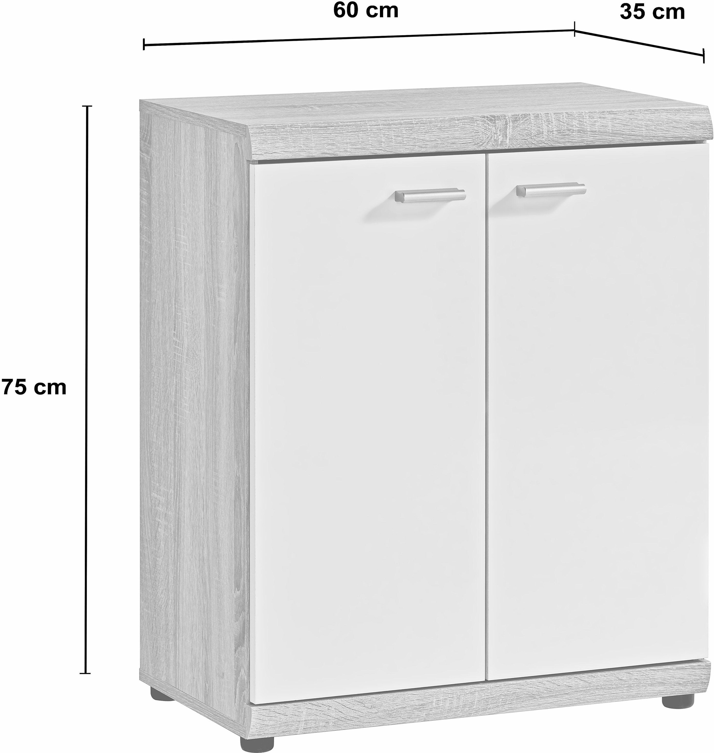 Procontour Sideboard »Sun BESTSELLER!«, (OTTOs Choice), Höhe 74cm, mit variabel verstellbaren Einlegeböden