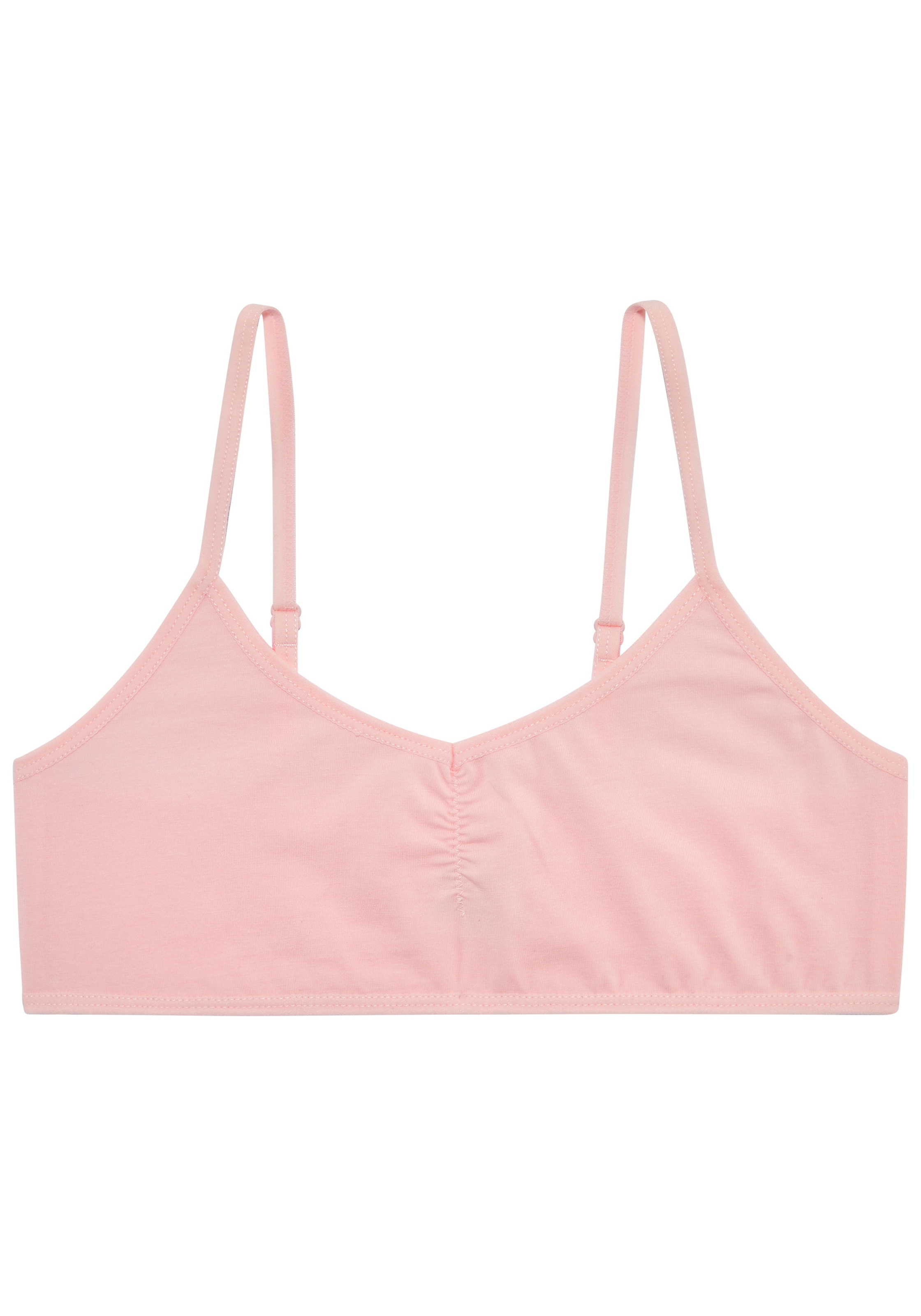 petite fleur Set: Bustier mit Slip, 4 tlg. Oberteil mit hübscher Raffung vorn