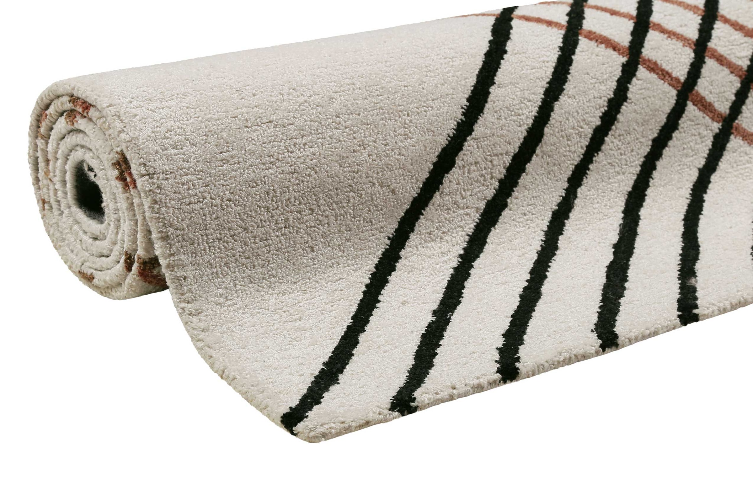 Esprit Teppich »Bass  ESP-39865«, rechteckig, 8 mm Höhe, modern, nachhaltig, handgetuftet, Linien Muster, Wohn-, Schlafzimmer