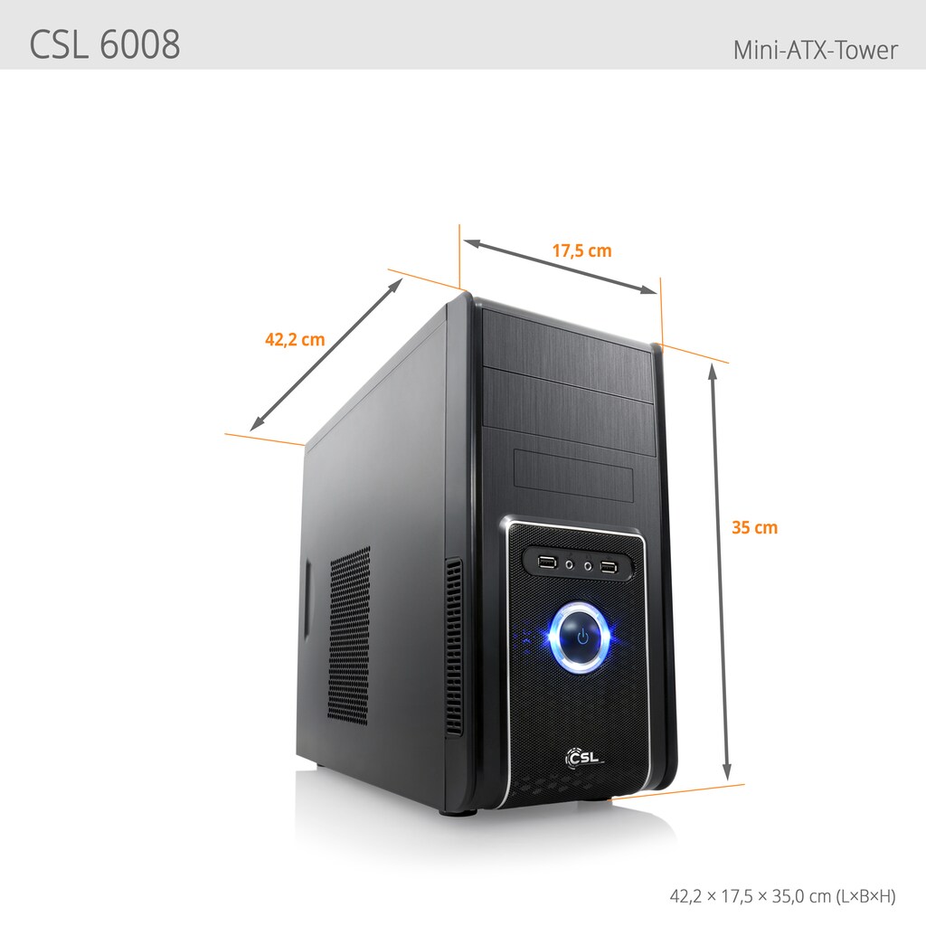 CSL PC-Komplettsystem »Speed V21813«