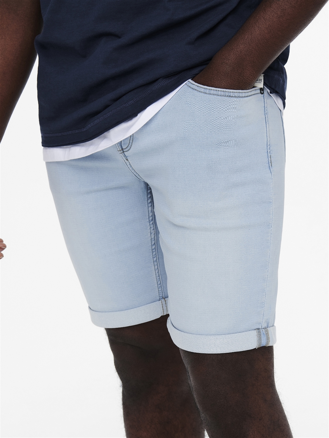 ONLY & SONS Jeansshorts »ONSPLY LIGHT BLUE 5189 SHORTS DNM NOOS«