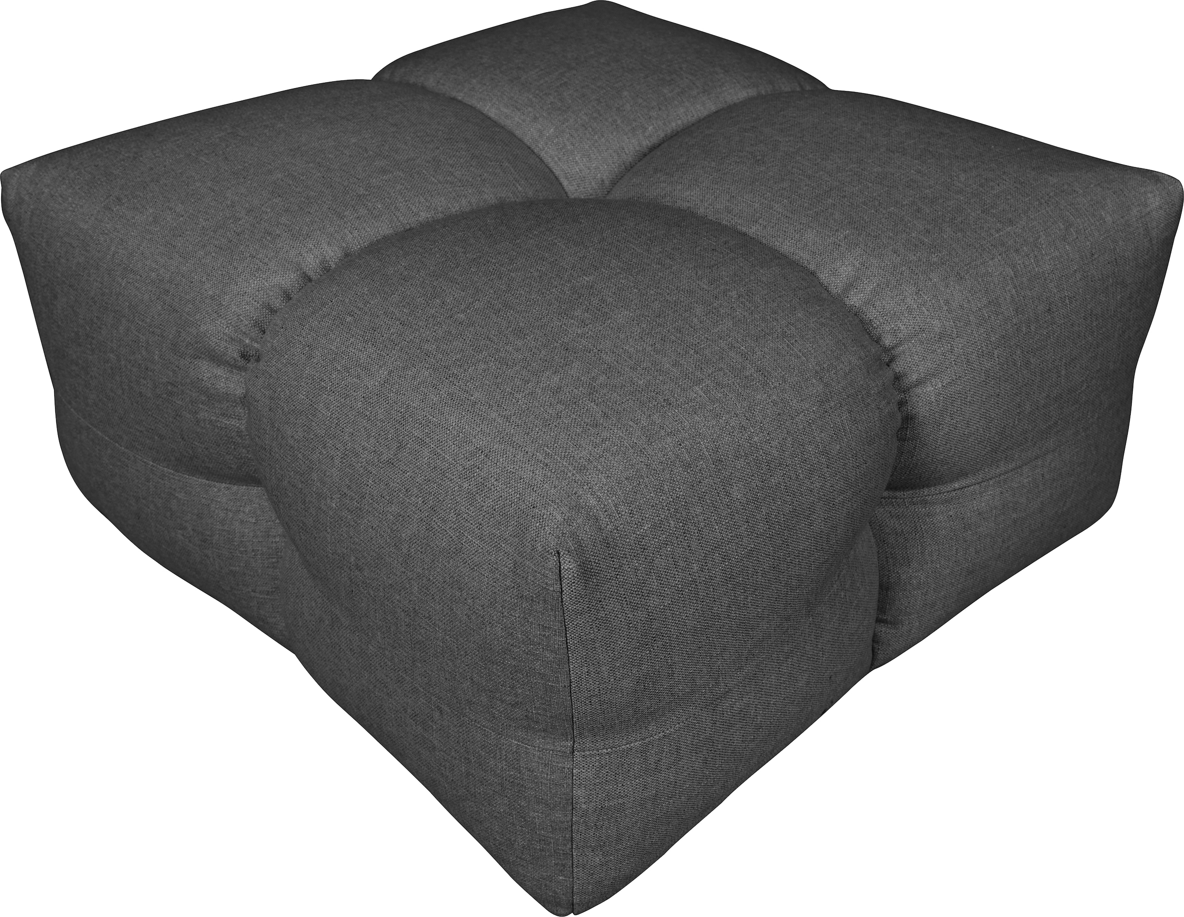 LeGer Home by Lena Gercke Polsterhocker »TALISHA Sitzhocker, moderne Steppung, Maße: 84/93/43 cm« hoher Sitzkomfort, gemütlich und modern, aufwendig gepolstert