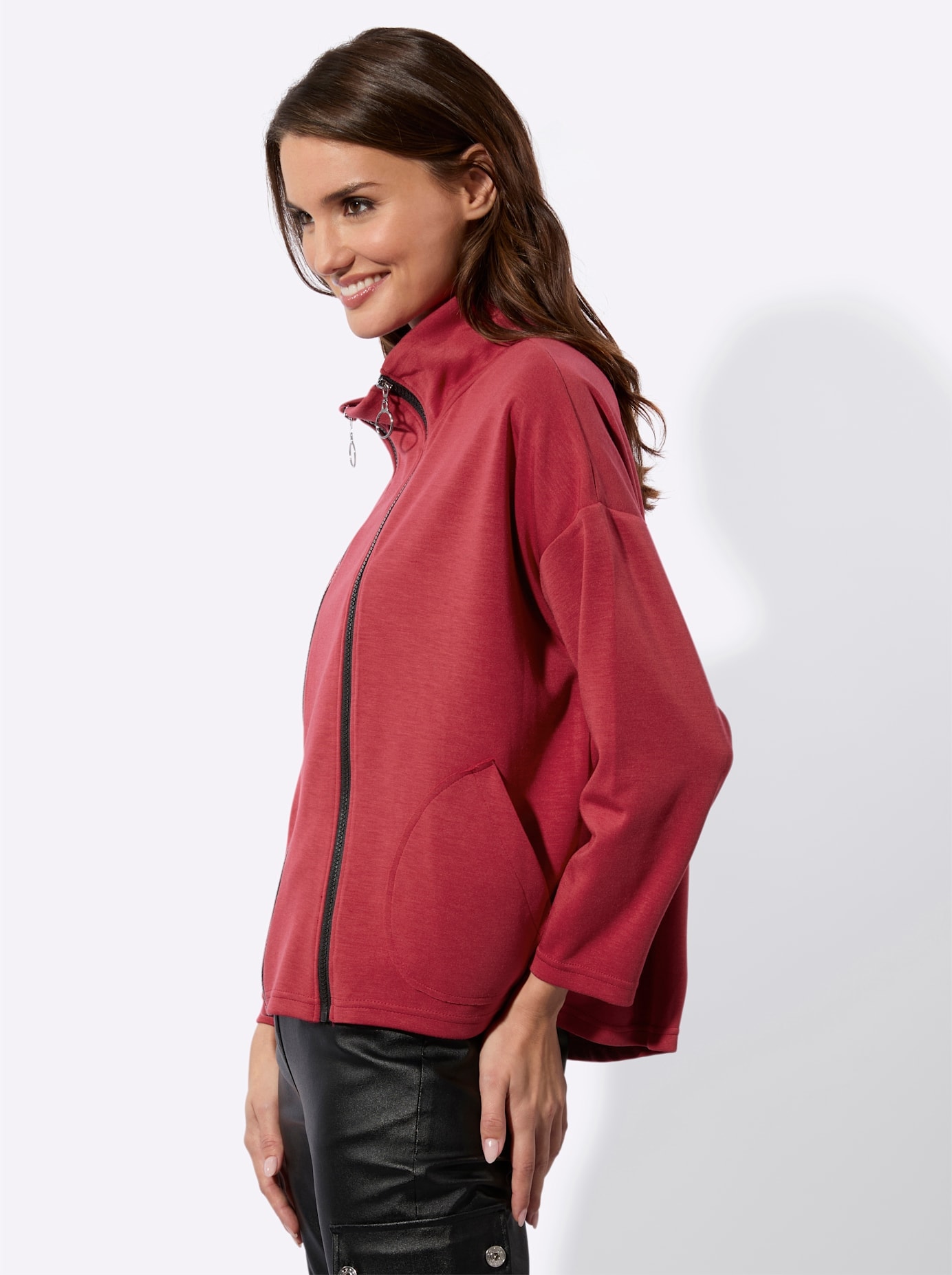 Inspirationen Shirtjacke »Sweatjacke« 1 tlg.