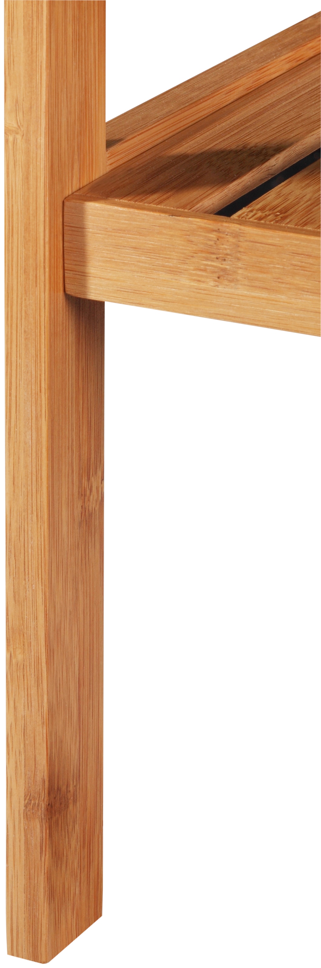welltime Badregal »Bambus«, Breite 34 cm, mit 3 Ablagen auf Raten kaufen