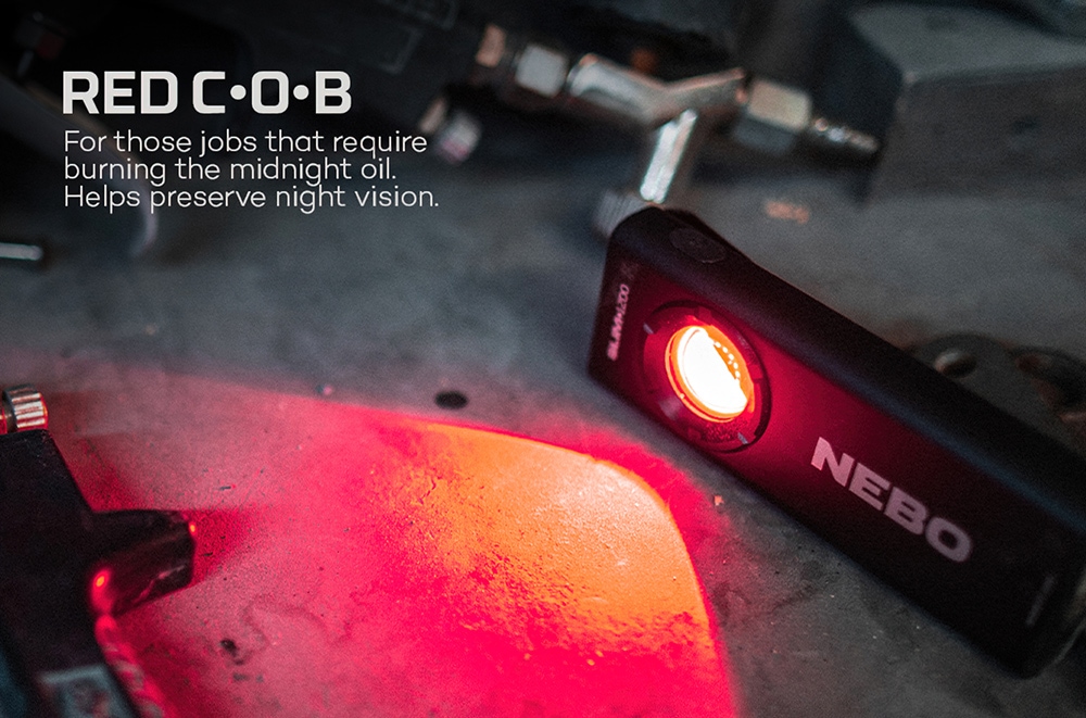 NEBO LED Taschenlampe »Nebo SLIM+ 1200« Taschenlampe inkl. Ladekabel, 