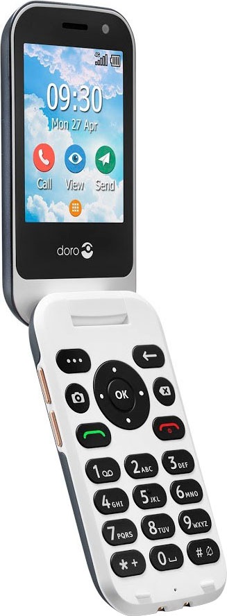 Doro Smartphone »7080«, online GB 5 Speicherplatz, Kamera bestellen 7,11 4 dunkelgrau, UNIVERSAL MP cm/2,8 Zoll, 