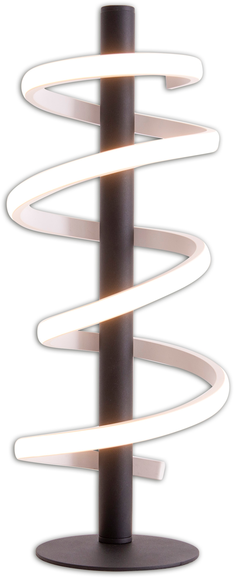 LED näve Effizienzklasse: in XXL Garantie Tischleuchte | G, über »Belleza«, kaufen Jahren online 3 dimmbar Stufen mit 3 Touch-Schalter, schwarz
