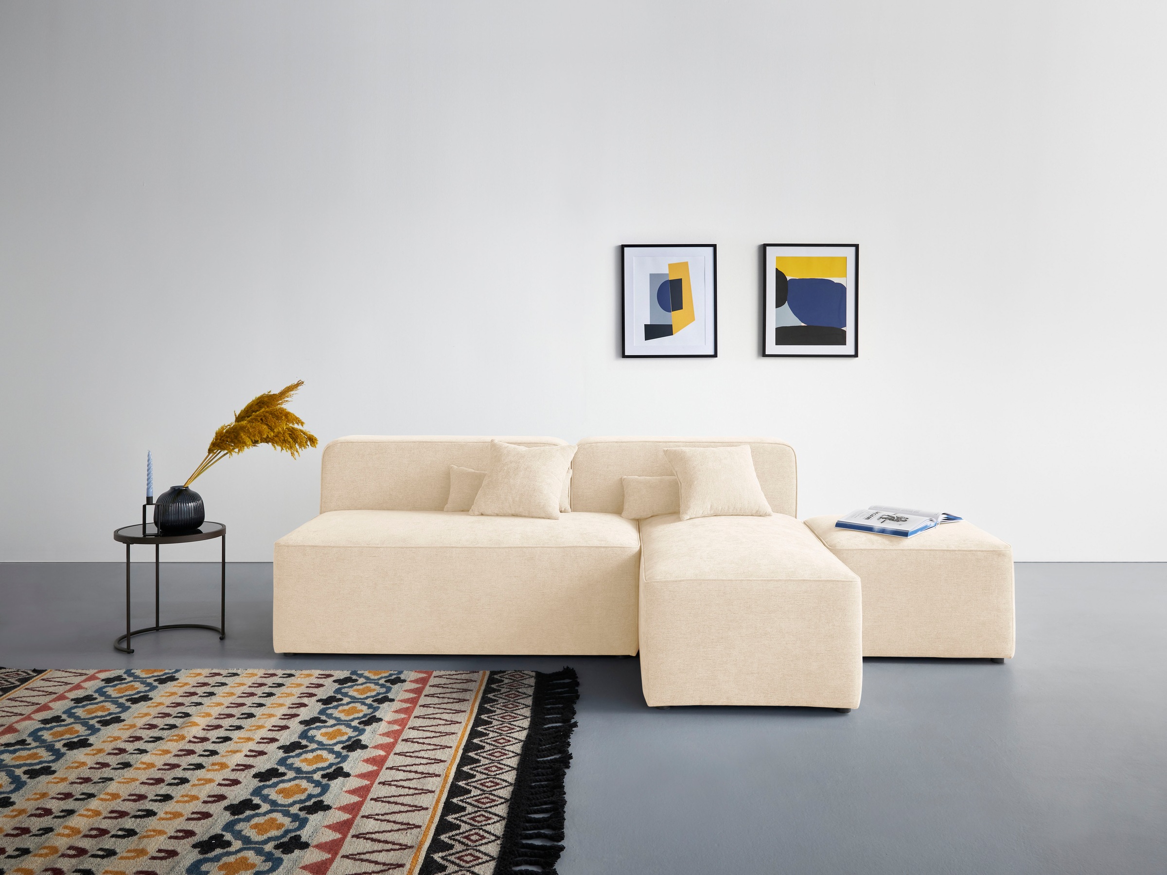 andas Ecksofa »Sundstrup L-Form«, Modulserie, individuelle Zusammenstellung