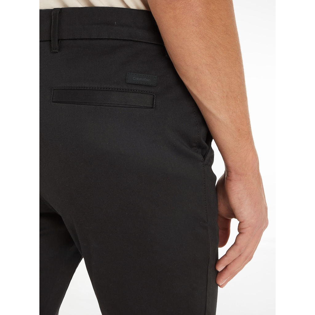 Calvin Klein Chinohose »SATEEN STRETCH SLIM CHINO«