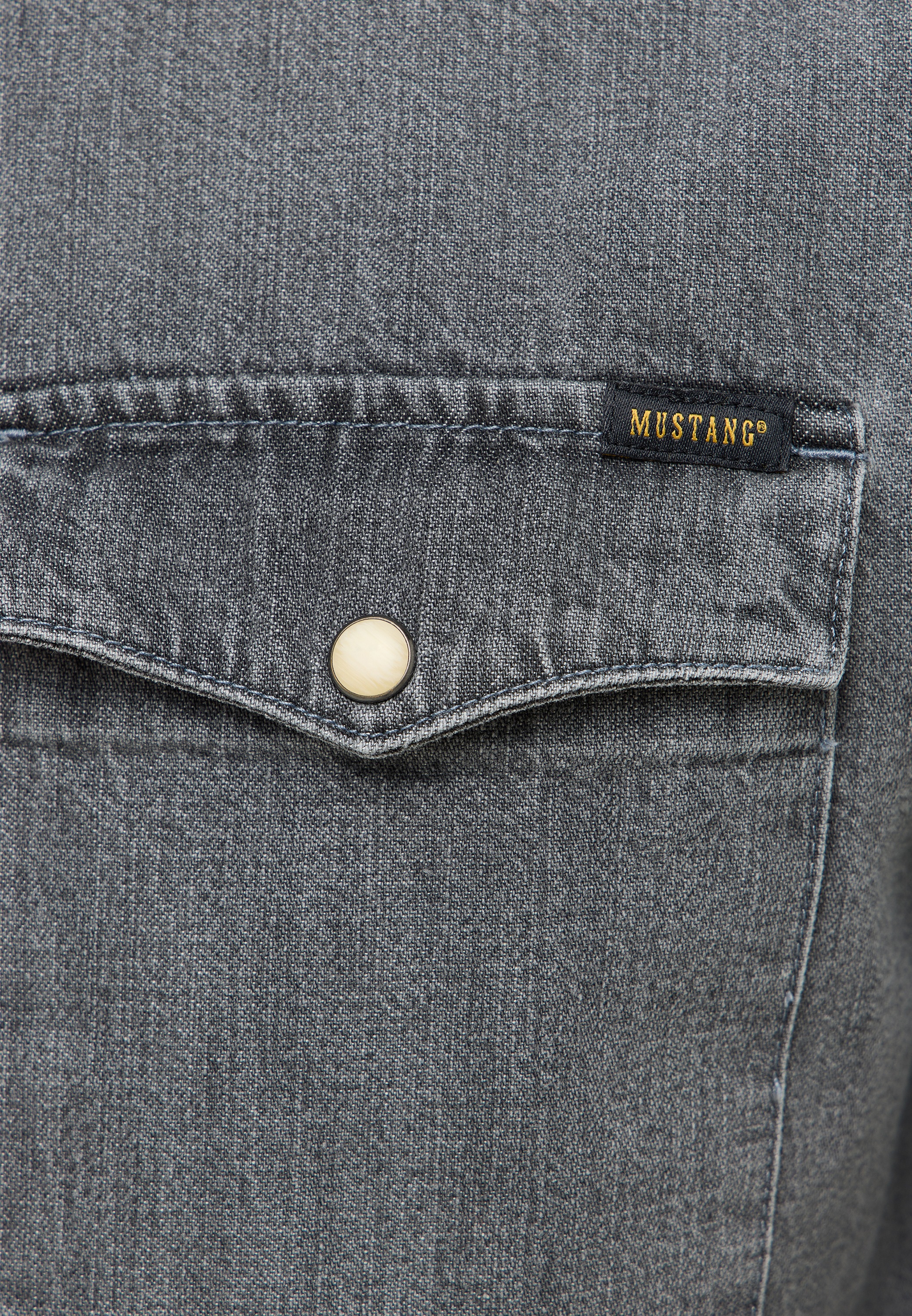 MUSTANG Langarmhemd »Herren Style Duver«