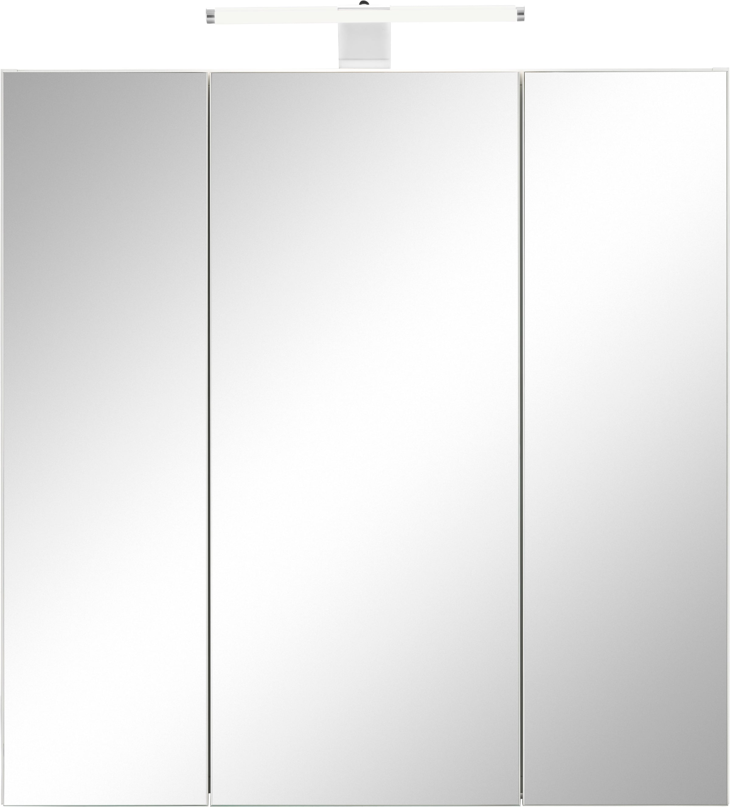 kaufen Jahren XXL Schalter-/Steckdosenbox Schildmeyer | 3 cm, 70 mit online »Lagona«, 3-türig, Spiegelschrank LED-Beleuchtung, Breite Garantie