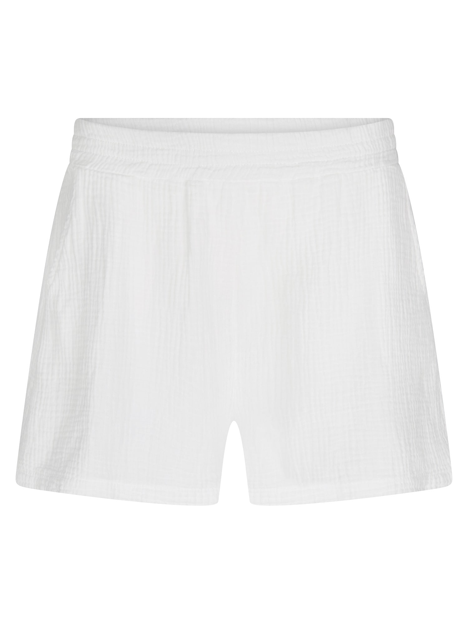 SASSYCLASSY Shorts »Musselin Shorts«  Weiche High-Waist Baumwollshorts mit Gummibund und Eingriffstaschen