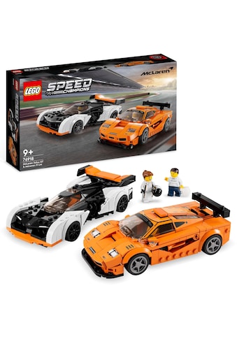 Konstruktionsspielsteine »McLaren Solus GT & McLaren F1 LM (76918), LEGO® Speed...