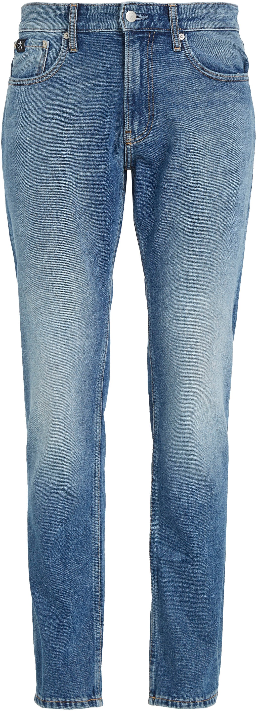 Calvin Klein mit ♕ bei Straight-Jeans Logo-Badge STRAIGHT«, »AUTHENTIC Jeans