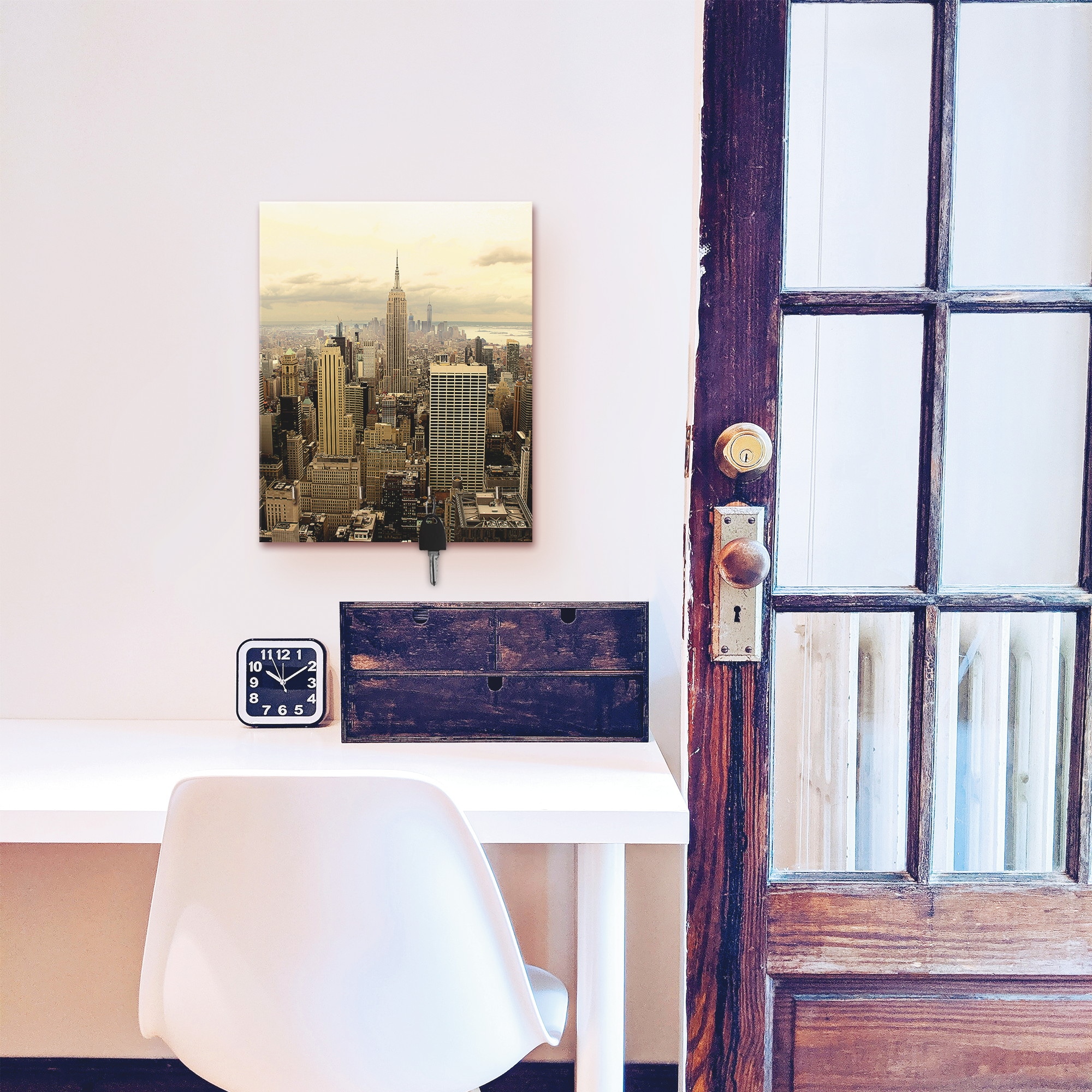 Artland Hakenleiste »Skyline Manhattan - New York«, MDF