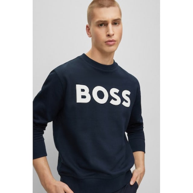 BOSS ORANGE Sweatshirt »WeBasicCrew«, mit Rundhalsausschnitt bei ♕